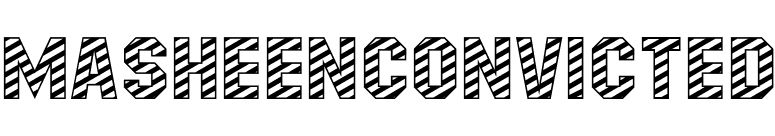 MasheenConvicted font preview