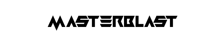 Masterblast font preview