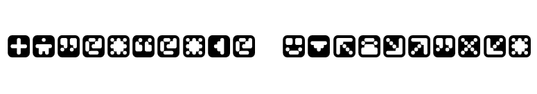 Mastertext-SymbolsOne font preview