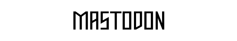 Mastodon font preview