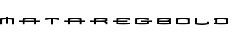 MataRegBold font preview