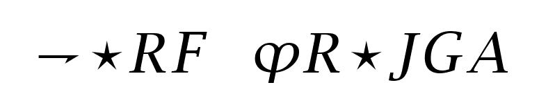 Math Italic font preview