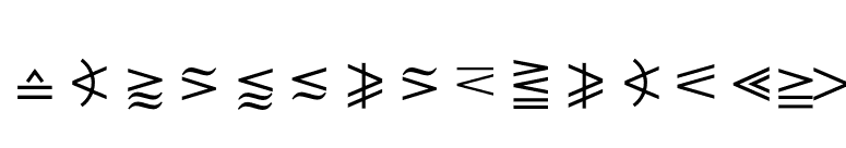 MathTechnicalP01 font preview