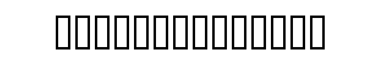 MatrixSchedule font preview