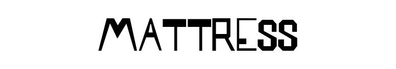 Mattress font preview
