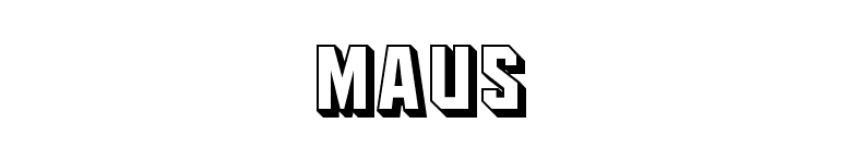 Maus font preview