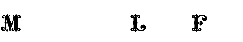Maverick's Luck Fill font preview