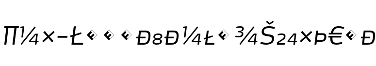 Max-LightItalicSCExpert font preview
