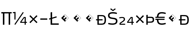 Max-LightSCExpert font preview