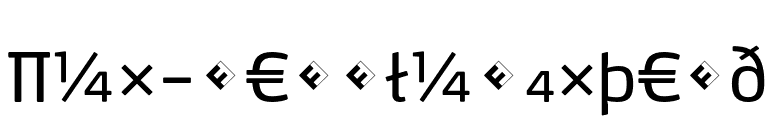 Max-RegularExpert font preview