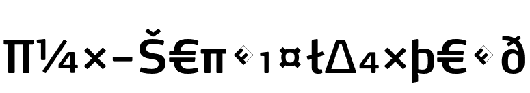 Max-SemiBoldExpert font preview