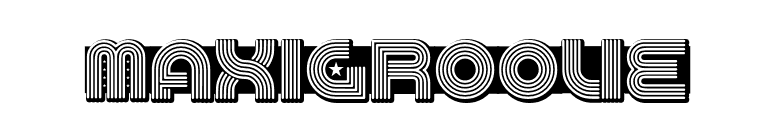 MaxiGroove font preview