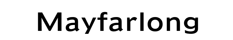 Mayfarlong font preview