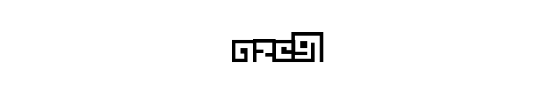 Maze91 font preview