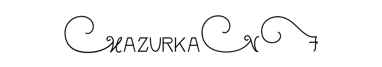 MazurkaNF font preview