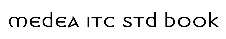 Medea ITC Std Book font preview