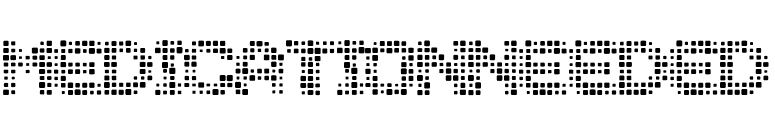 MedicationNeeded font preview