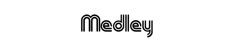 Medley font preview