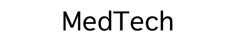 MedTech font preview