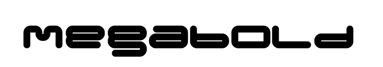 megabold font preview