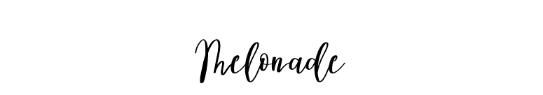 Melonade font preview