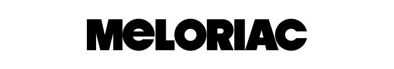 Meloriac font preview