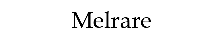 Melrare font preview