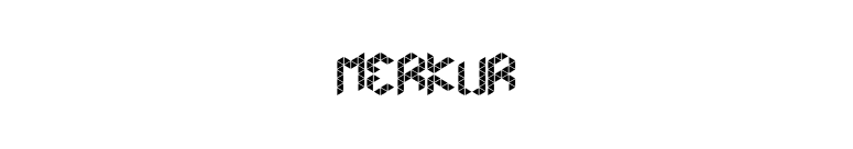 Merkur font preview