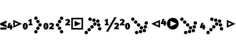 MetaBlackCyr-CapsExpert font preview