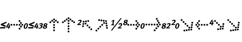MetaMediumCyr-ItalicCapsExp font preview
