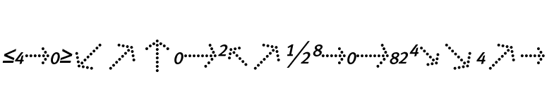 MetaNormalCyr-ItalicExpert font preview