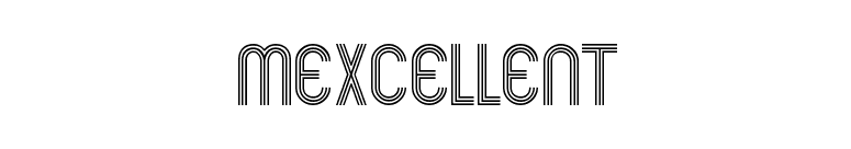 Mexcellent font preview