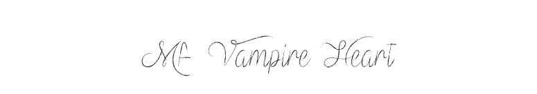 Mf Vampire Heart font preview