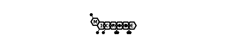 Microbe font preview