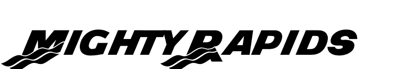 MightyRapids font preview