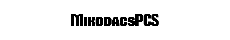 MikodacsPCS font preview