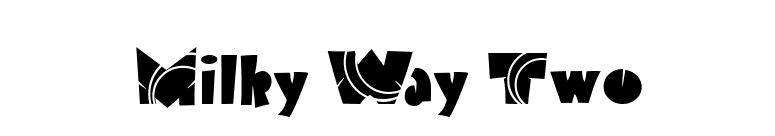 Milky Way Two font preview