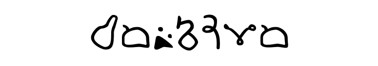 Minbari font preview
