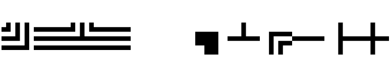 MINI 7 Extras font preview