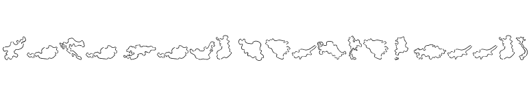 Mini Pics Global N Loose font preview