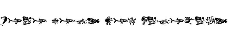 Mini Pics Lil Ancients font preview