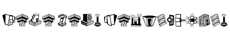 Mini Pics LilFeatures font preview