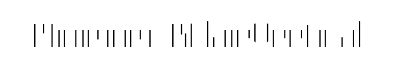 Minimum-BClairVertical font preview