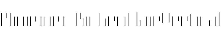 Minimum-BichroClairVertical font preview