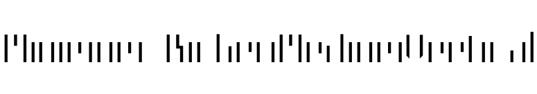 Minimum-BichroMediumVertical font preview