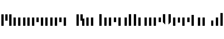 Minimum-BichroNoirVertical font preview