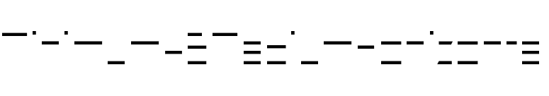 Minimum-BMediumHorizontal font preview