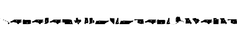 MiniPics BorderlineCapital font preview