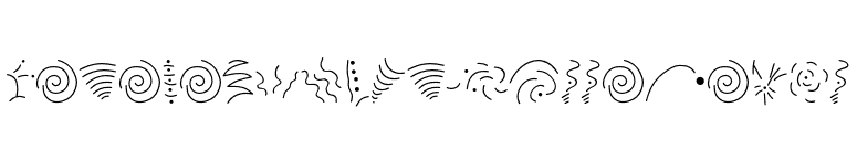 MiniPics-ConfettiLight font preview