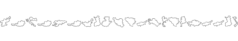 MiniPics-GlobalNLoose font preview